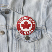 Ich stehe mit Kanada Button (Beispiel)