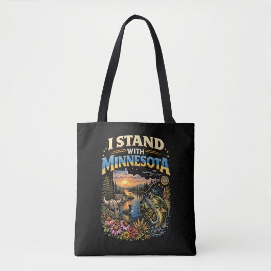 Ich stehe mit Minnesota Tasche (Vorderseite)