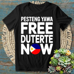 Ich stehe mit PRRD - Free Duterte jetzt, bring ihn T-Shirt