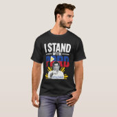 Ich stehe mit PRRD Pinoy Pride Resistance - Dutert T-Shirt (Vorne ganz)