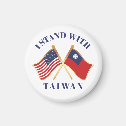 Ich stehe mit Taiwan Magnet (Vorne)