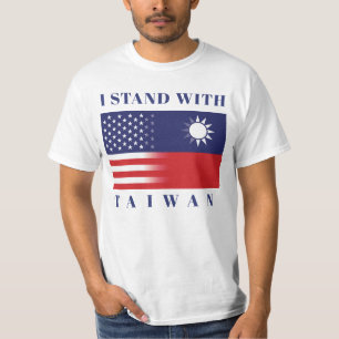 Ich stehe mit Taiwan T-Shirt