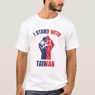 Ich stehe mit Taiwan T-Shirt