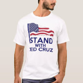 ICH STEHE MIT TED CRUZ T-Shirt (Vorderseite)