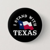 Ich stehe mit Texas Button (Vorderseite)