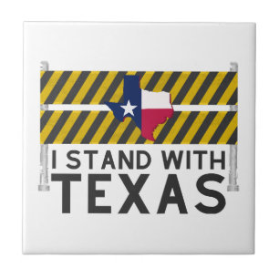 Ich stehe mit Texas Fliese