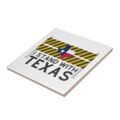 Ich stehe mit Texas Fliese (Seite)