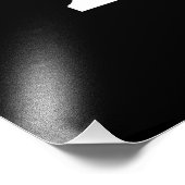 Ich stehe mit Texas Fotodruck (Ecke)