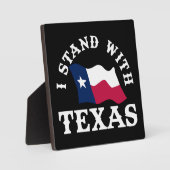 Ich stehe mit Texas Fotoplatte (Vorderseite)