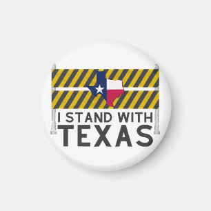 Ich stehe mit Texas Magnet