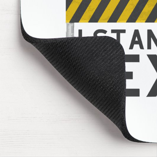 Ich stehe mit Texas Mousepad (Ecke)