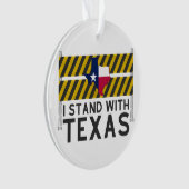 Ich stehe mit Texas Ornament (Vorderseite)
