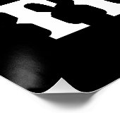 Ich stehe mit Texas Poster (Ecke)