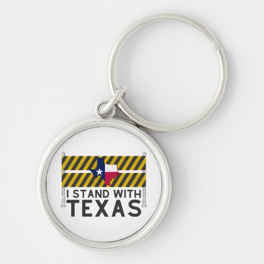 Ich stehe mit Texas Schlüsselanhänger (Vorne)