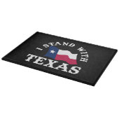 Ich stehe mit Texas Schneidebrett (Ecke)