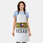 Ich stehe mit Texas Schürze (Getragen)