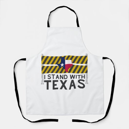 Ich stehe mit Texas Schürze (Vorderseite)