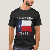 Ich stehe mit Texas T-Shirt (Vorderseite)