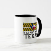 Ich stehe mit Texas Tasse (VorderseiteRechts)