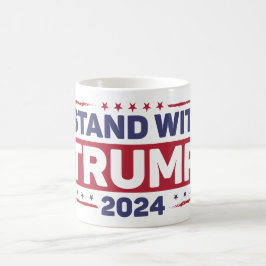 Ich stehe mit Trump Kaffeetasse