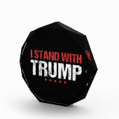 Ich stehe mit Trump zusammen. Fotoblock (Rechts)