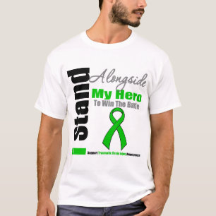 Ich stehe neben meiner Held-traumatischen T-Shirt