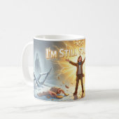 Ich stehe noch - Tasse der Resilienz und des Siege (Vorderseite Links)