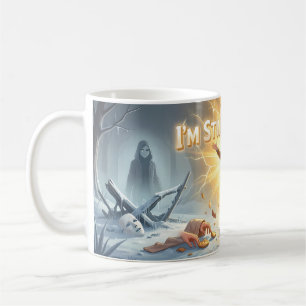 Ich stehe noch - Tasse der Resilienz und des Siege