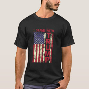 Ich stehe Trump gegenüber und stehe mit den USA Co T-Shirt