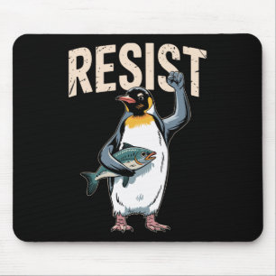 Ich stehe wieder mit Pinguin-Resist-Pinguinen-Prot Mousepad