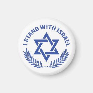 Ich stehe zu Israel Magnet