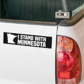 Ich stehe zu Minnesota Autoaufkleber (Auf Lkw)