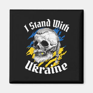 Ich stehe zu Ukraine Ukrainische Flagge Ukraine Wi Magnet