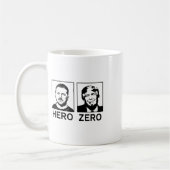 Ich stehe zu Ukraine Ukrainischer Held Zero Selens Kaffeetasse (Links)