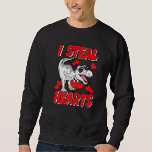 Ich stehle den Valentinstag und die Kinder des Rex Sweatshirt