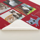 Ich stehle ein benutzerdefiniertes Foto für Herz Sherpadecke (3/4)