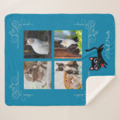 Ich stehle ein benutzerdefiniertes Foto für Herz Sherpadecke (Vorderseite (Horizontal))