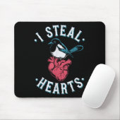 Ich stehle Herz, anatomisches Herz Goth Valen Mousepad (Mit Mouse)