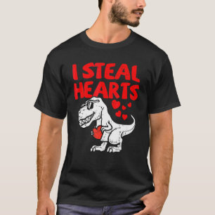 Ich stehle Herz Dino T Rex Baby Boy Kleinkind Vale T-Shirt