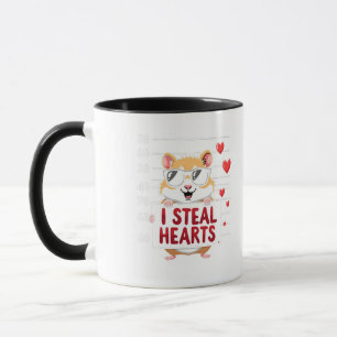 Ich stehle Herz Hamster Lover Valentine Day Tasse
