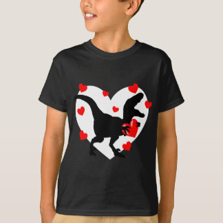 Ich stehle Herz Loveasaurus T-rex Dinosaur Fans T-Shirt
