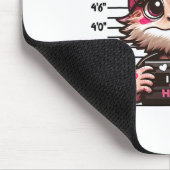 Ich stehle Herz Niedlich Bartdrache Mugshot Valent Mousepad (Ecke)