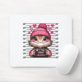 Ich stehle Herz Niedlich Bartdrache Mugshot Valent Mousepad (Mit Mouse)