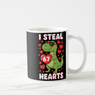 Ich stehle Herzen 67 Trex Kids Valentinstag Meme S Kaffeetasse