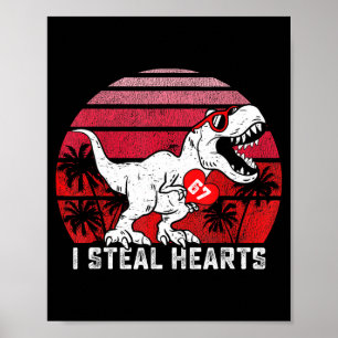 Ich stehle Herzen 67 Valentinstag 67 Meme 6 7 Jung Poster