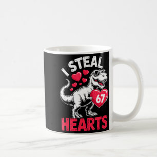 Ich stehle Herzen 67 Valentinstag 67 Meme 6 7 T-re Kaffeetasse