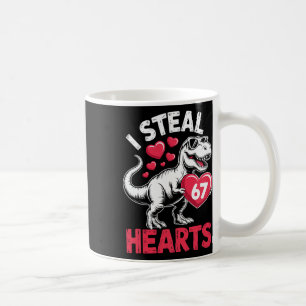Ich stehle Herzen 67 Valentinstag 67 Meme 6 7 T-re Kaffeetasse
