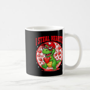 Ich stehle Herzen T-Rex Dino von Jungen Valentinst Kaffeetasse