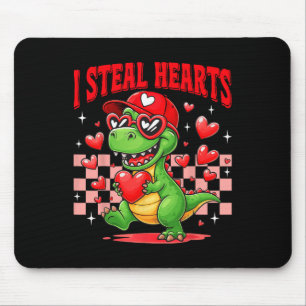 Ich stehle Herzen T-Rex Dino von Jungen Valentinst Mousepad