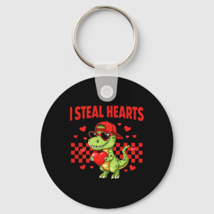 Ich stehle Herzen Valentinstag Dinosaurier Süße Li Schlüsselanhänger